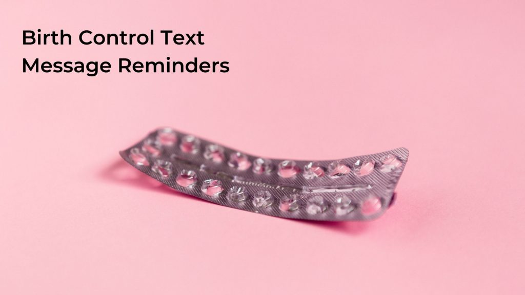 birth control text message reminder