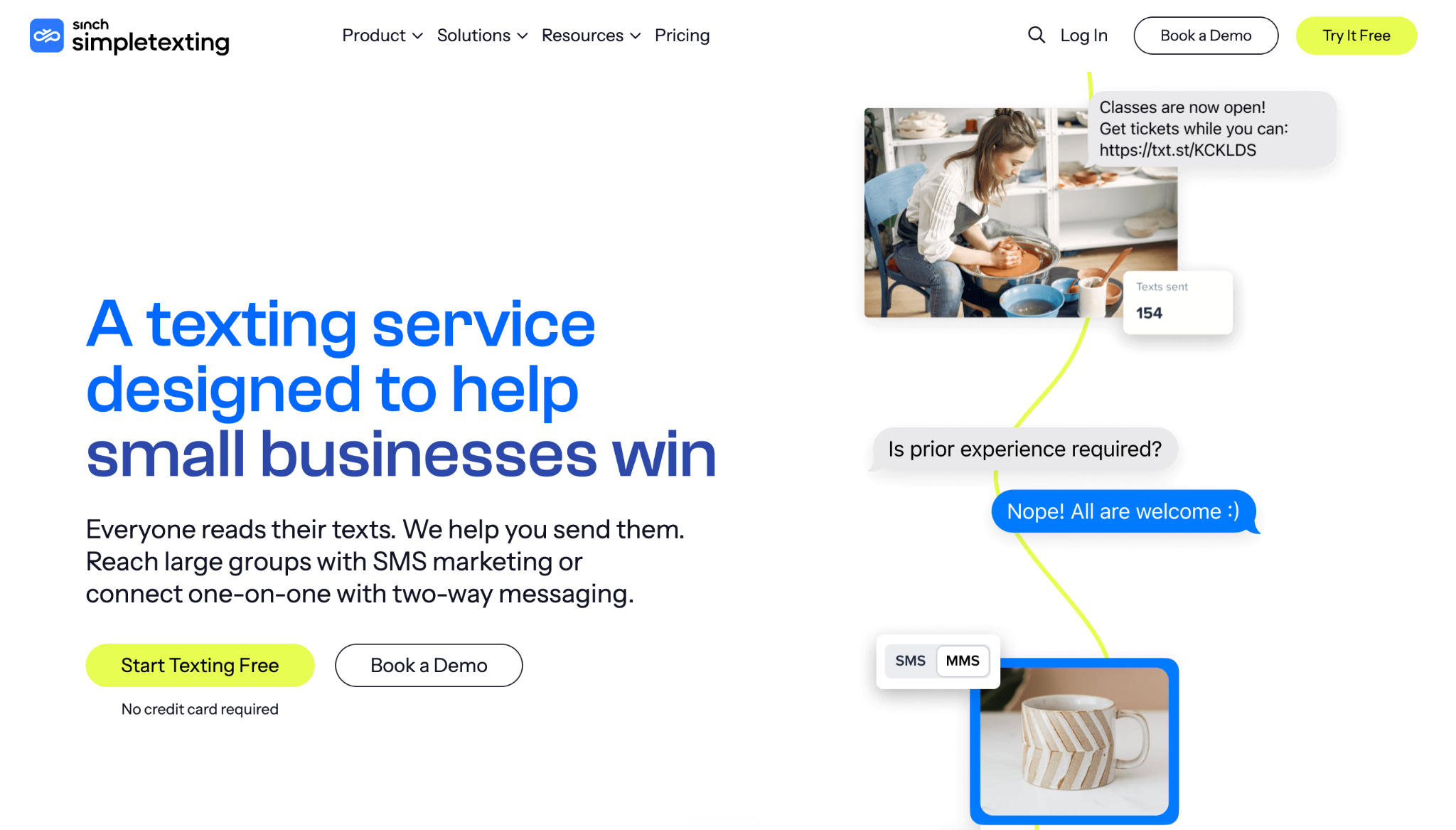 SimpleText Homepage