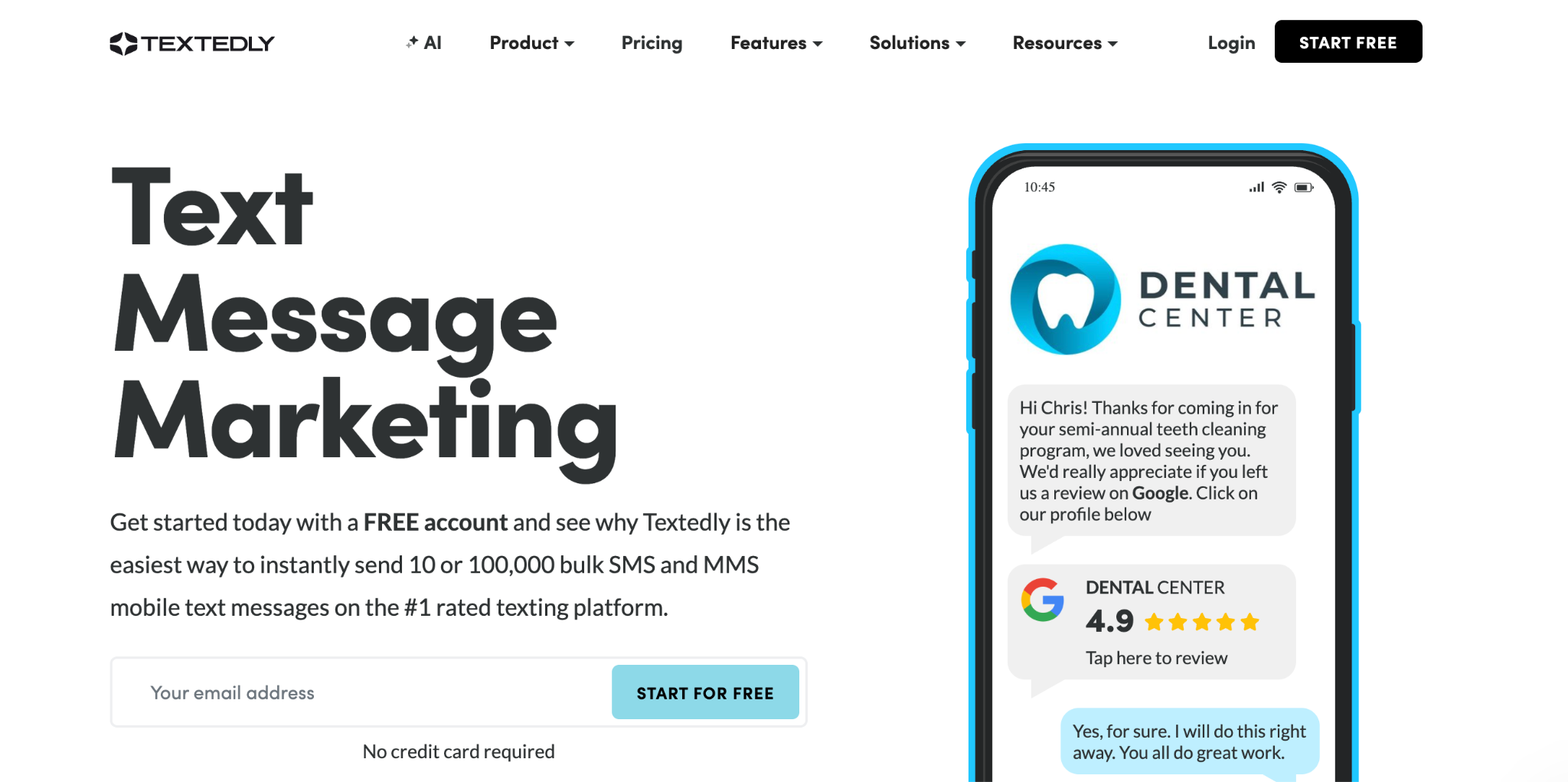 Textedly Homepage